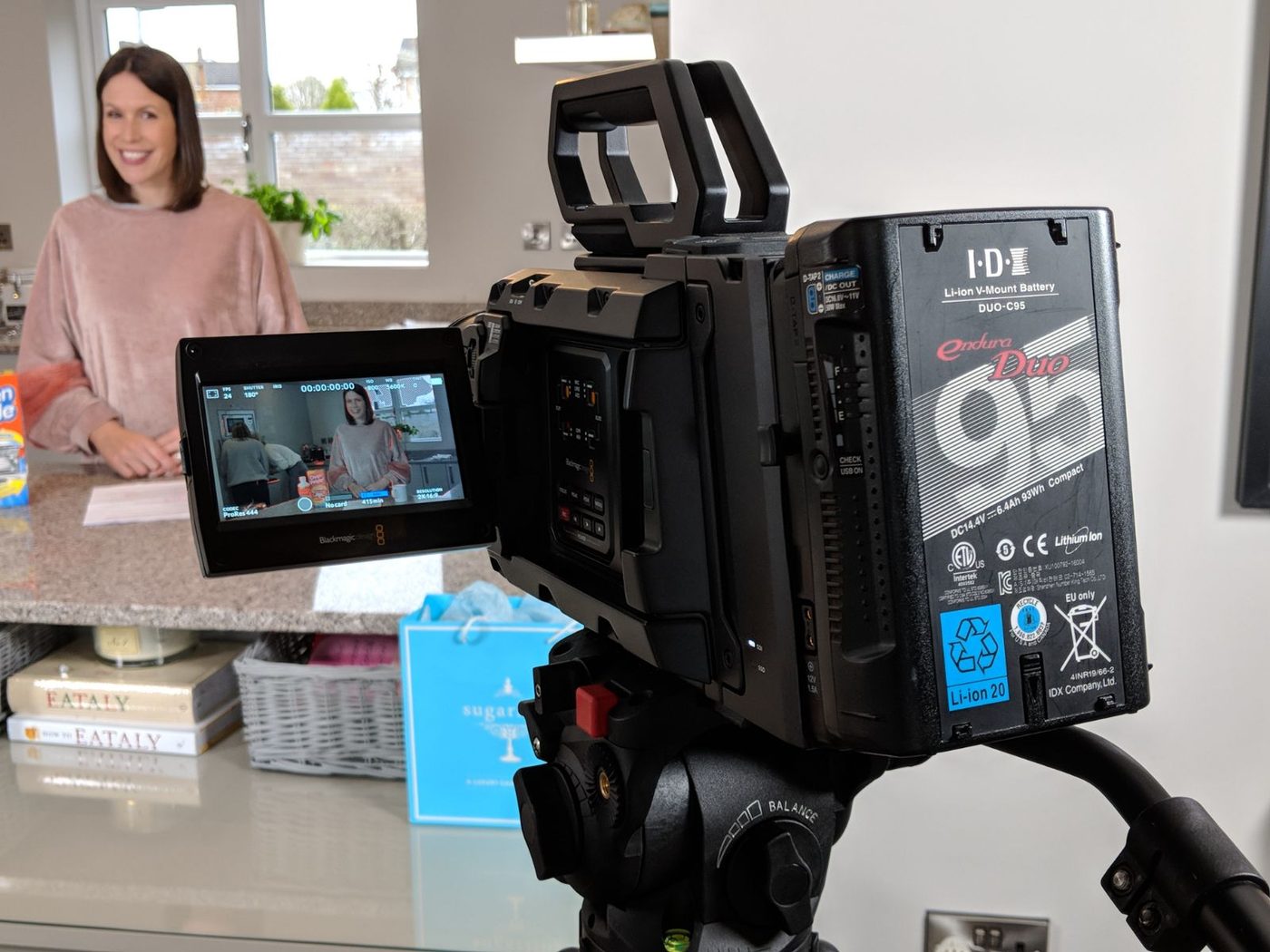 Filming Jamie Carragher for a Community Foundation for Merseyside charity campaign